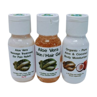 Body Trio Gift Or Travel - Massage, Hair, Moisturise (3 x 50ml)