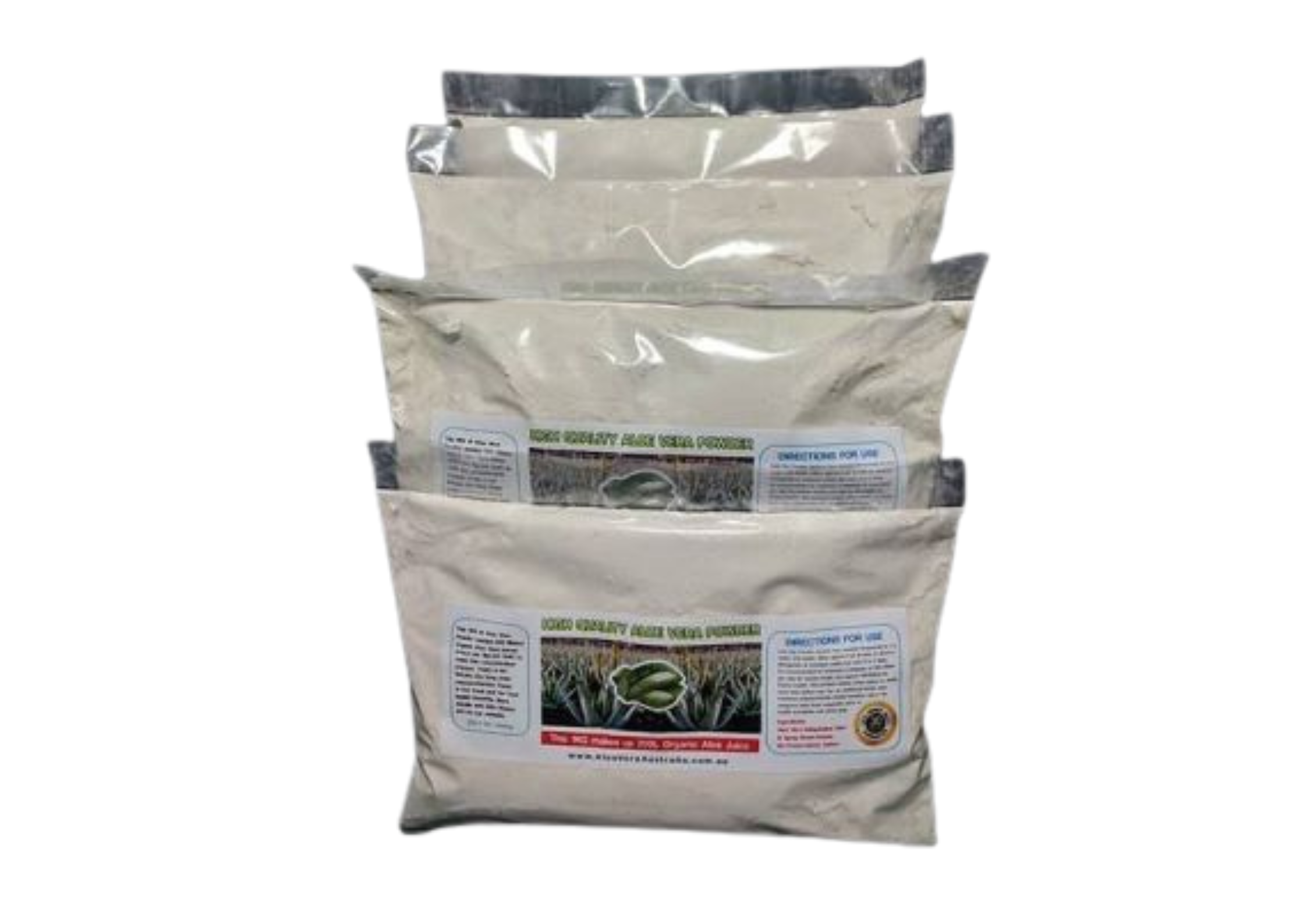 4 Pack 1Kg PREMIUM ORGANIC ALOE VERA POWDERED JUICE