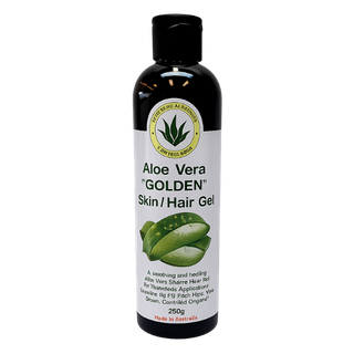 Aloe Vera "GOLDEN" Skin / Hair Gel 250g